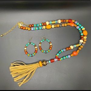 Beautiful Chico’s necklace and earrings